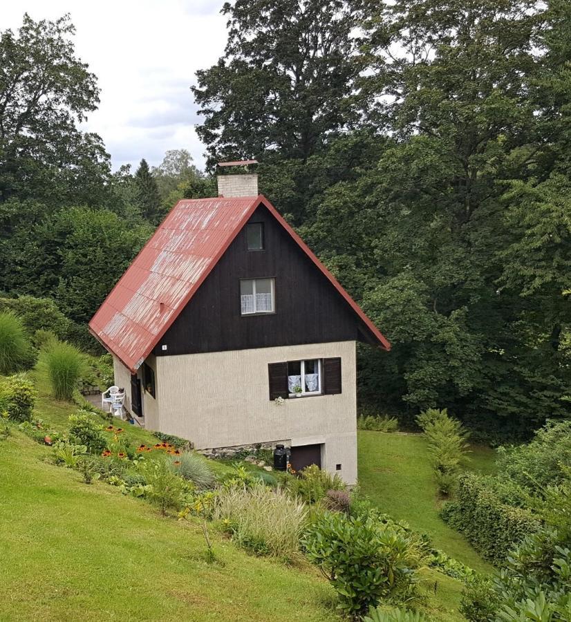 Chata U Koupaliste Chřibská 外观 照片
